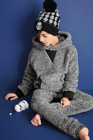 Grey Fleece Two In One Set (3-16yrs)